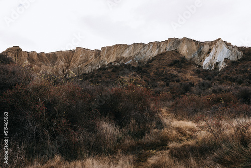 Clay Cliffs, famous attraction in New Zealand