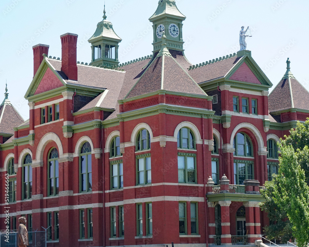 Fototapeta premium County Court House of Ottawa Kansas