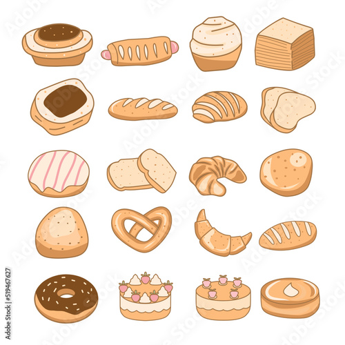 Delicious bakery collections