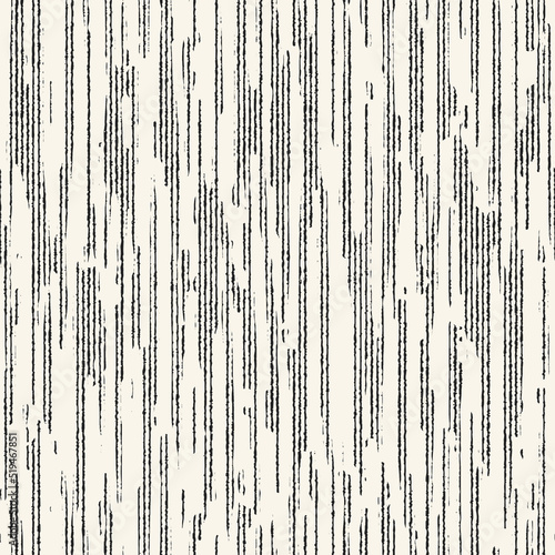 Monochrome Grain Stroke Textured Striped Pattern
