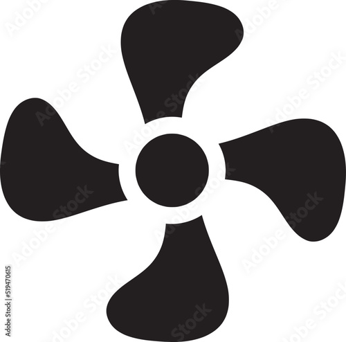 fan vector icon illustration on white background..eps