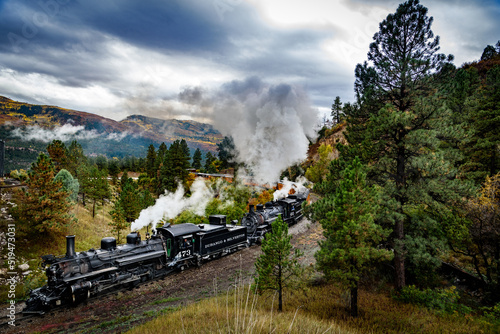 Durango Silverton Train photo