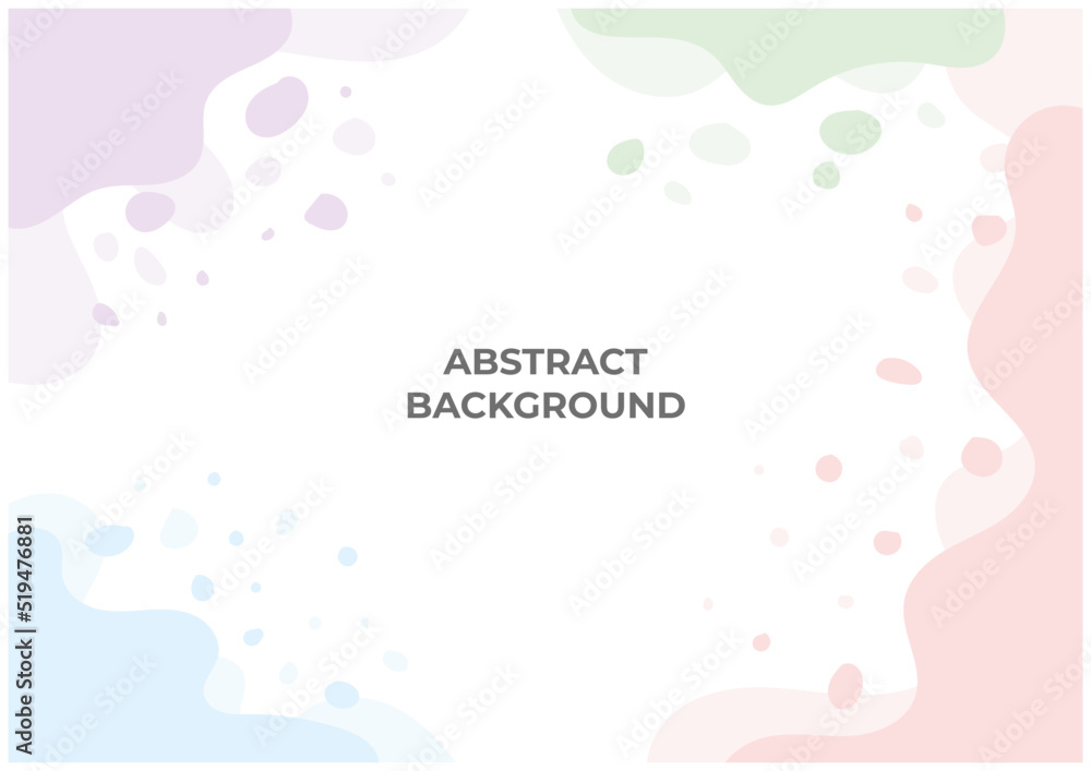 abstract business banner template concept