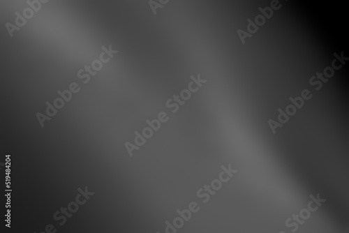 Abstract Wavy Black Background, Black and White Gradient, Neon Lighting