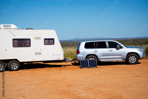 Caravan Travel on the Road