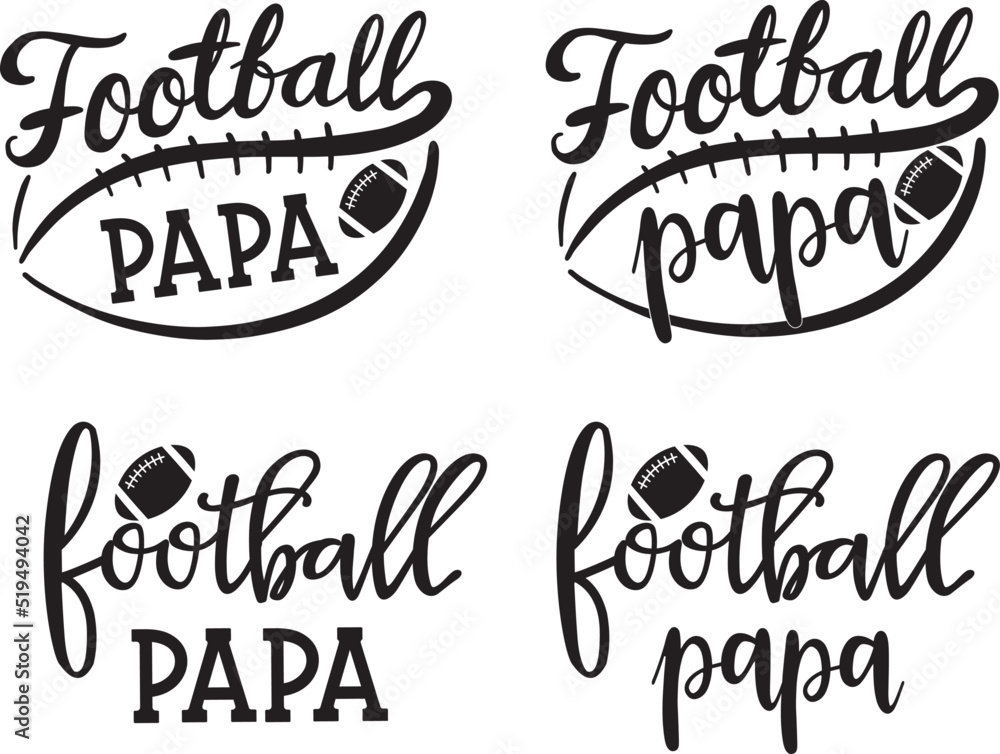 Football Papa Vector File