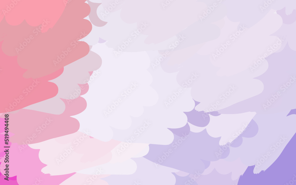 Light Purple, Pink vector texture with abstract forms. Light Purple, Pink vector texture with abstract forms.
