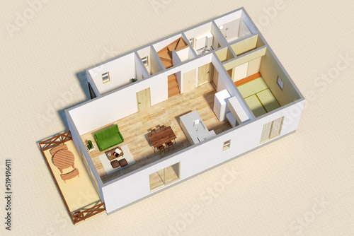 ３DCGの建築パース