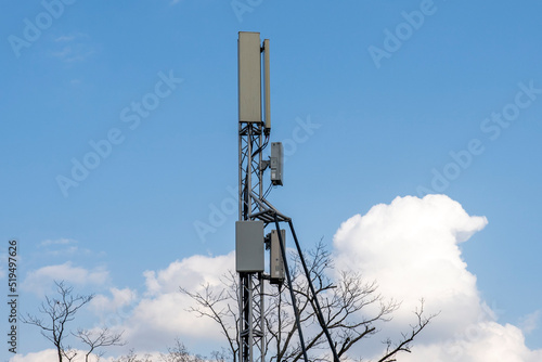 mobile antenna of cellular communication