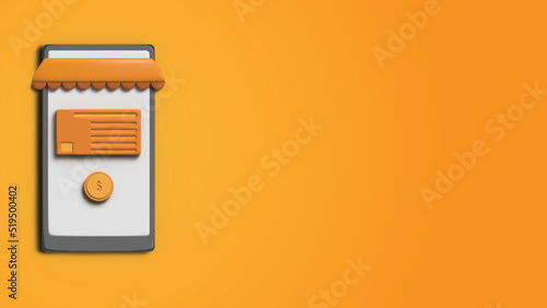 3D vector concept illustration of social media. 3D realistic vector illustration. Communicate quickly and easily. 
