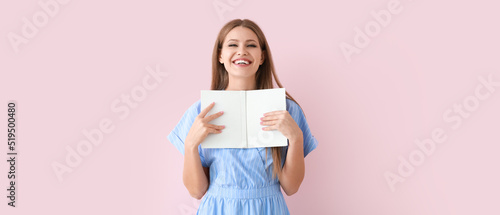 Beautiful young woman with ...