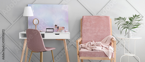 Interior of modern room wit...