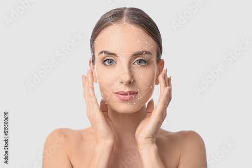 Portrait of beautiful young...