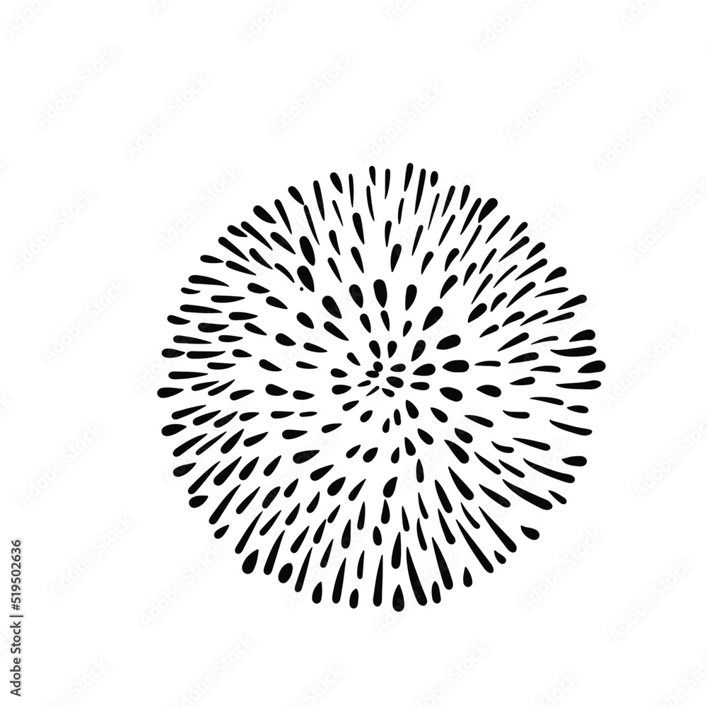 abstract 3d circle