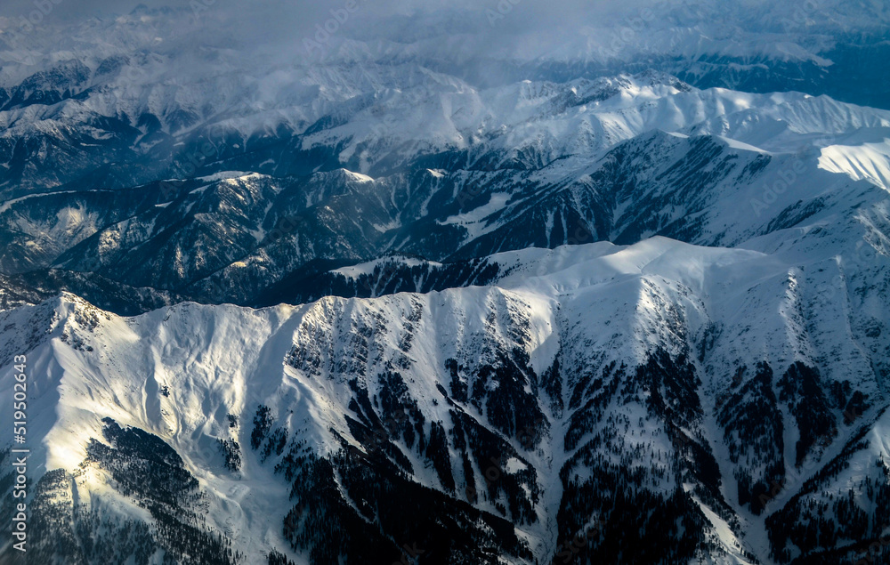 Fototapeta premium snow covered mountains