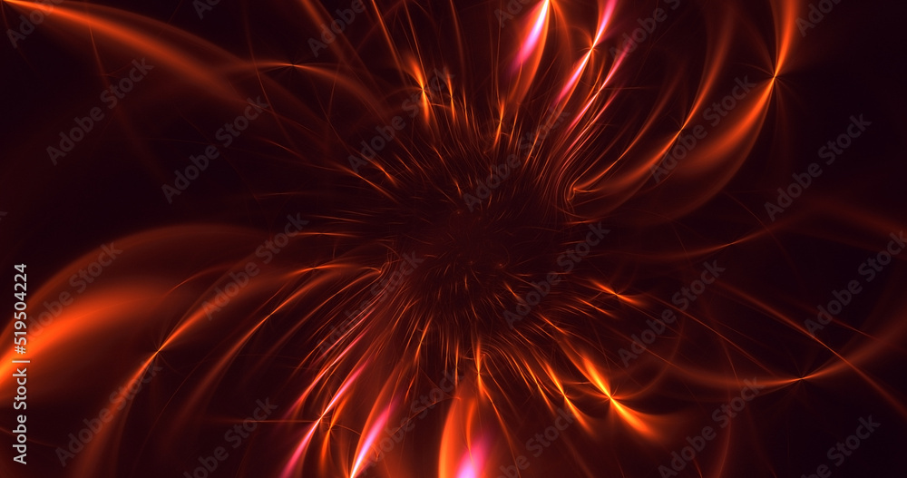 3D rendering abstract multicolor fractal light background 3D rendering abstract multicolor fractal light background