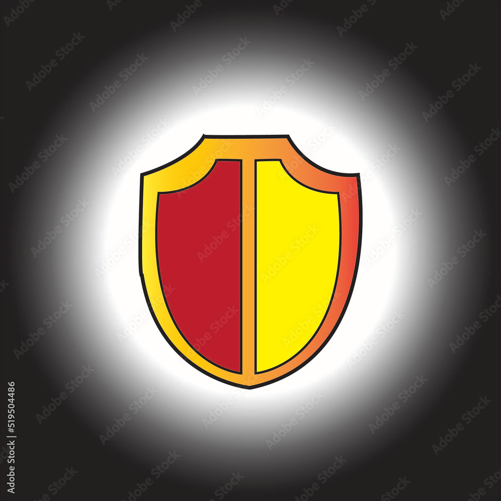 Fototapeta premium security shield icon