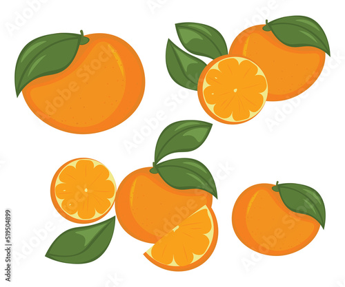 plant citrus ripe juicy orange healthy food