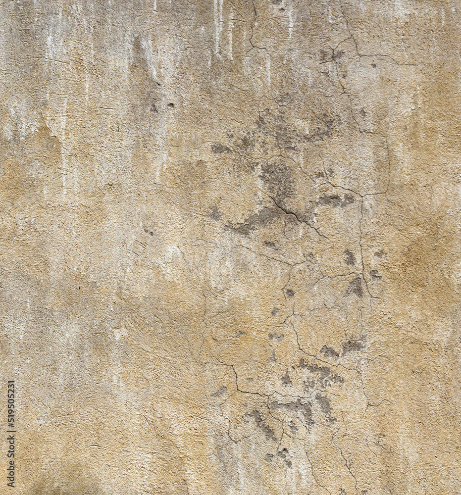 Old cracked wall in a building as an abstract background. Old cracked wall in a building as an abstract background.
