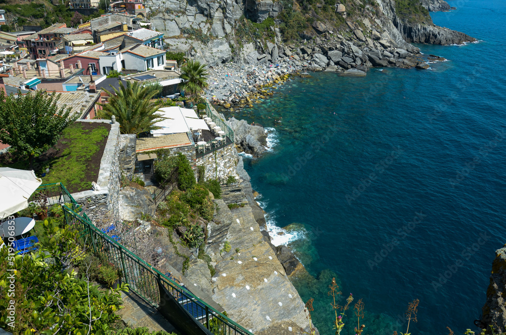 view of the coast Cinque Terre