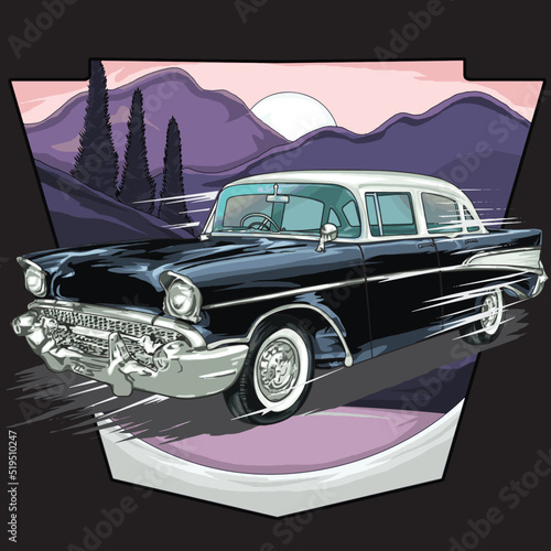 drag race isolated on black background for poster, t-shirt print, business element, social media content, blog, sticker, vlog, and card. vector illustration.