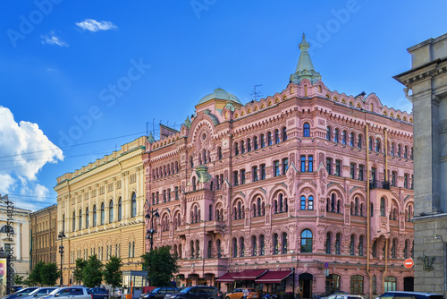 Profitable house of the architect Basin, Saint Petersburg, Russia