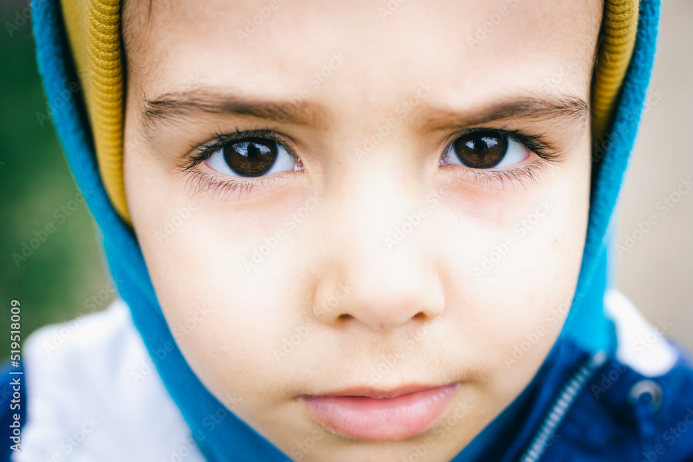 close up portrait of little boy close up portrait of little boy