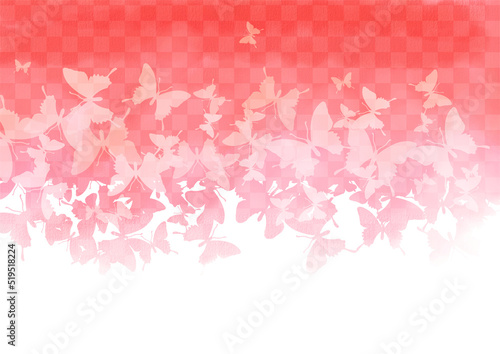 舞う花のような蝶の壁紙