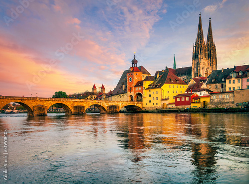 Regensburg sunset photo