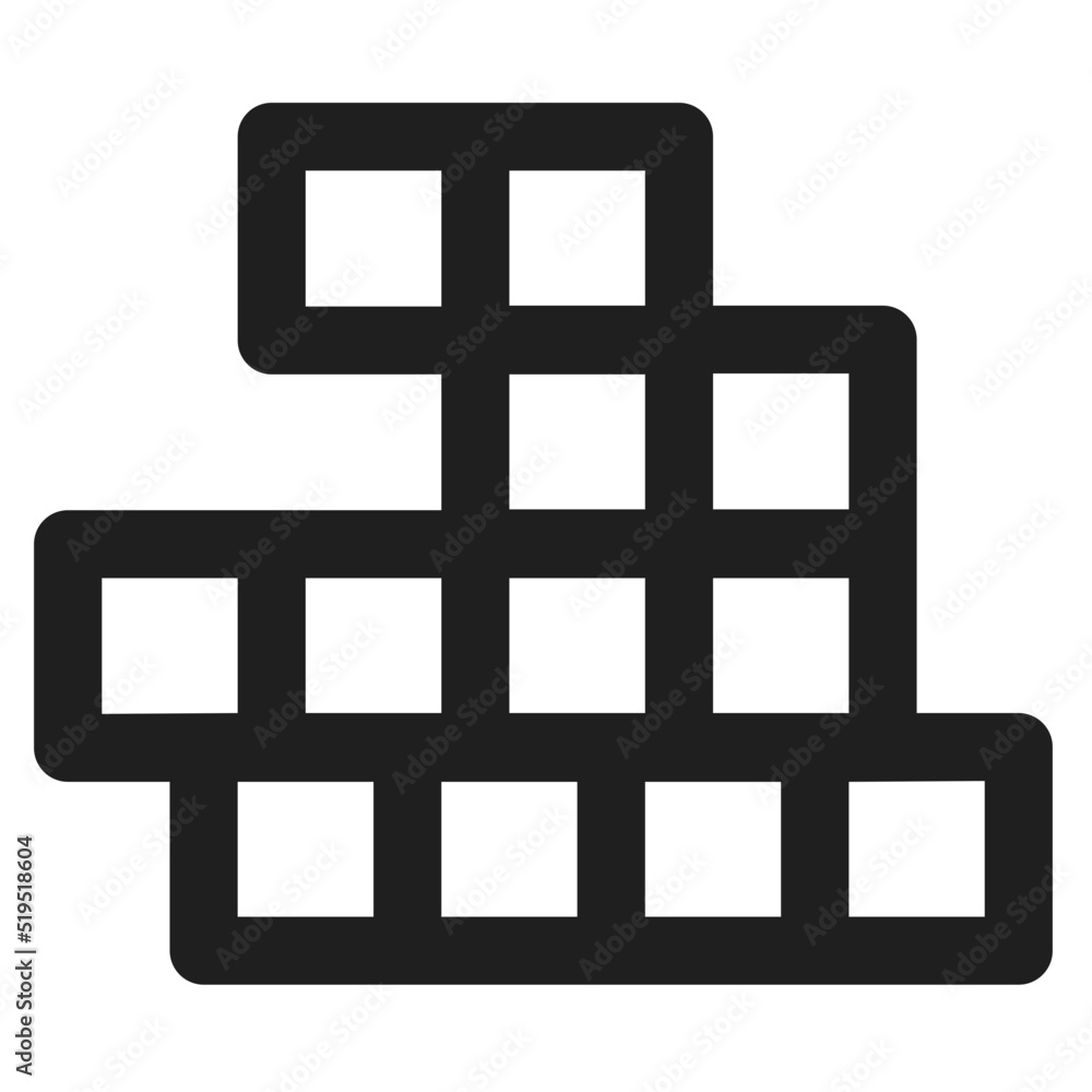 tetrominoes game Icon tetrominoes game Icon