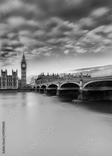 Westminster bridge over the river thames, London