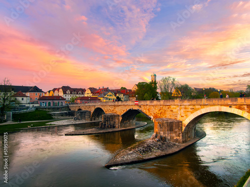 Regensburg sunset