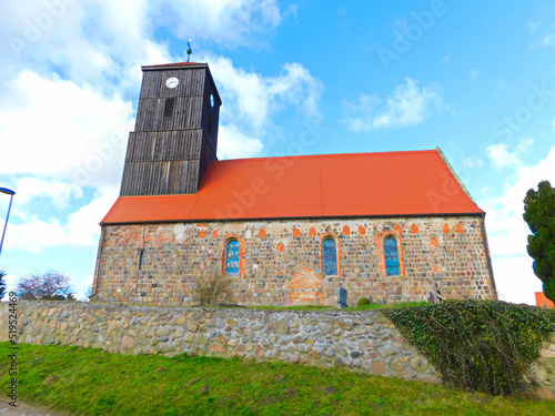 Evangelische Dorfkirche in der Uckermark photo