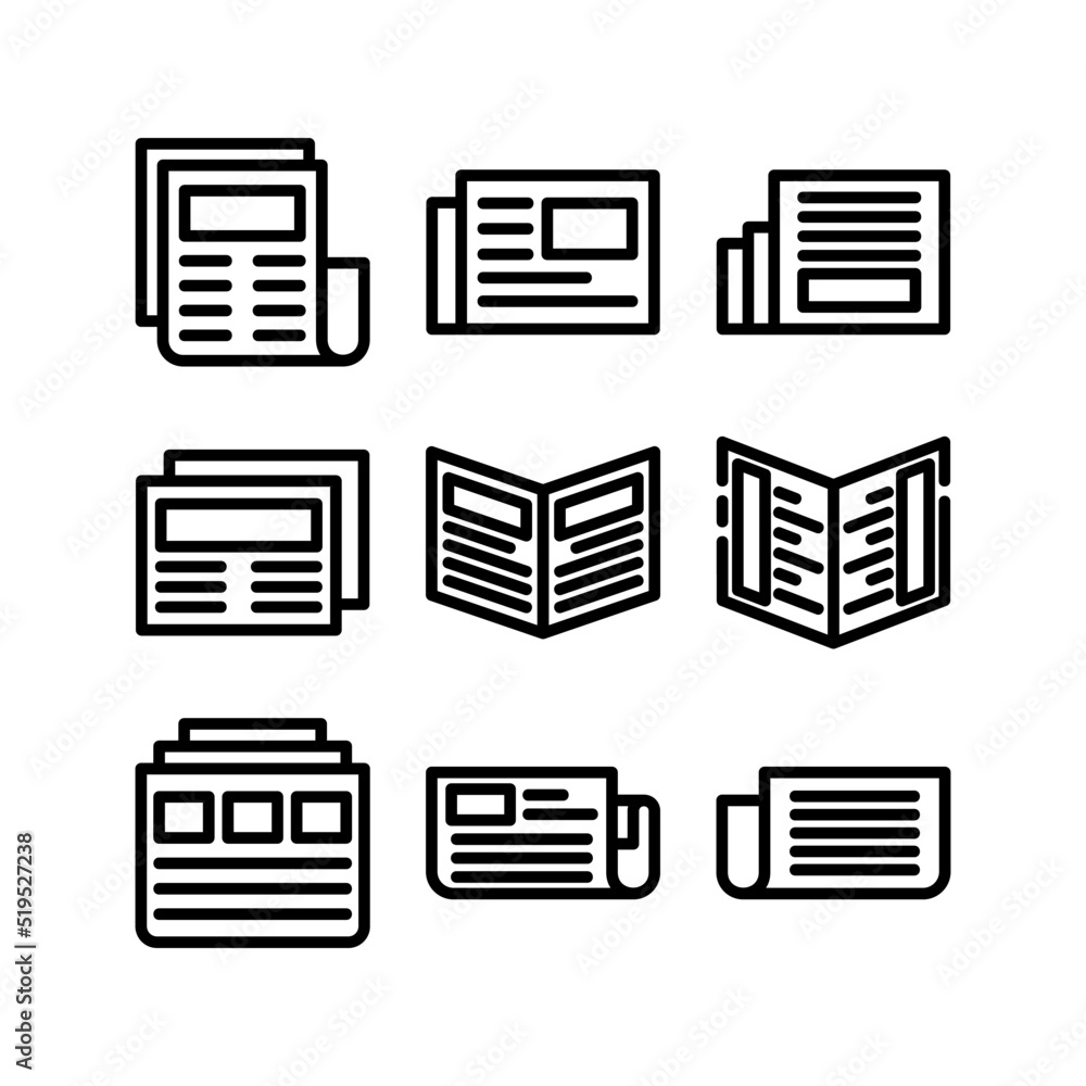 newspaper icon or logo isolated sign symbol vector illustration - high quality black style vector icons
newspaper icon or logo isolated sign symbol vector illustration - high quality black style vector icons