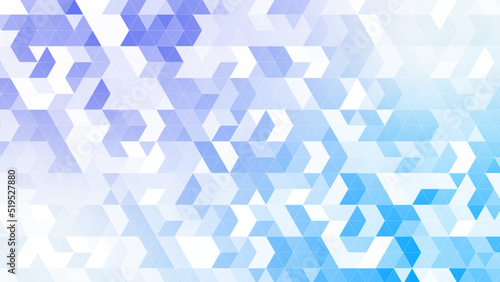 三角パターン背景素材，パープルとブルーのグラデーション