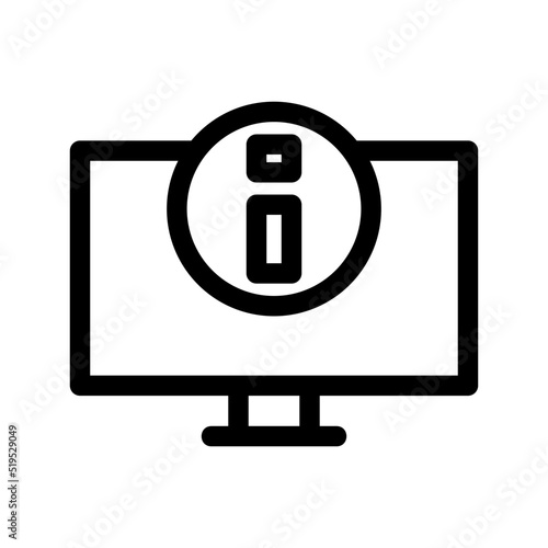 info icon or logo isolated sign symbol vector illustration - high quality black style vector icons
