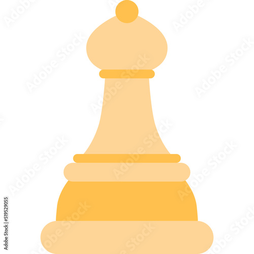 Pawn vector business strategy and tactic icon