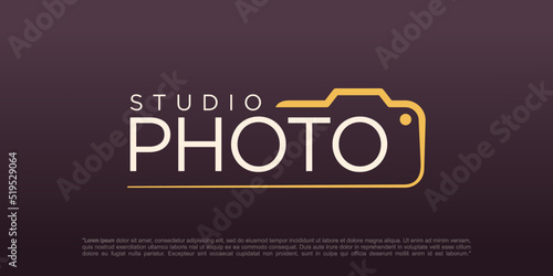 photography logo icon vector template