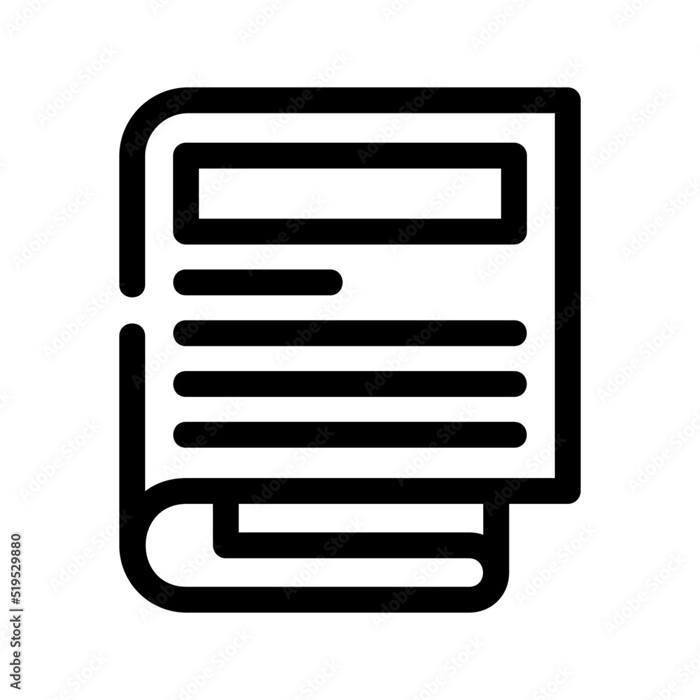 newspaper icon or logo isolated sign symbol vector illustration - high quality black style vector icons
newspaper icon or logo isolated sign symbol vector illustration - high quality black style vector icons