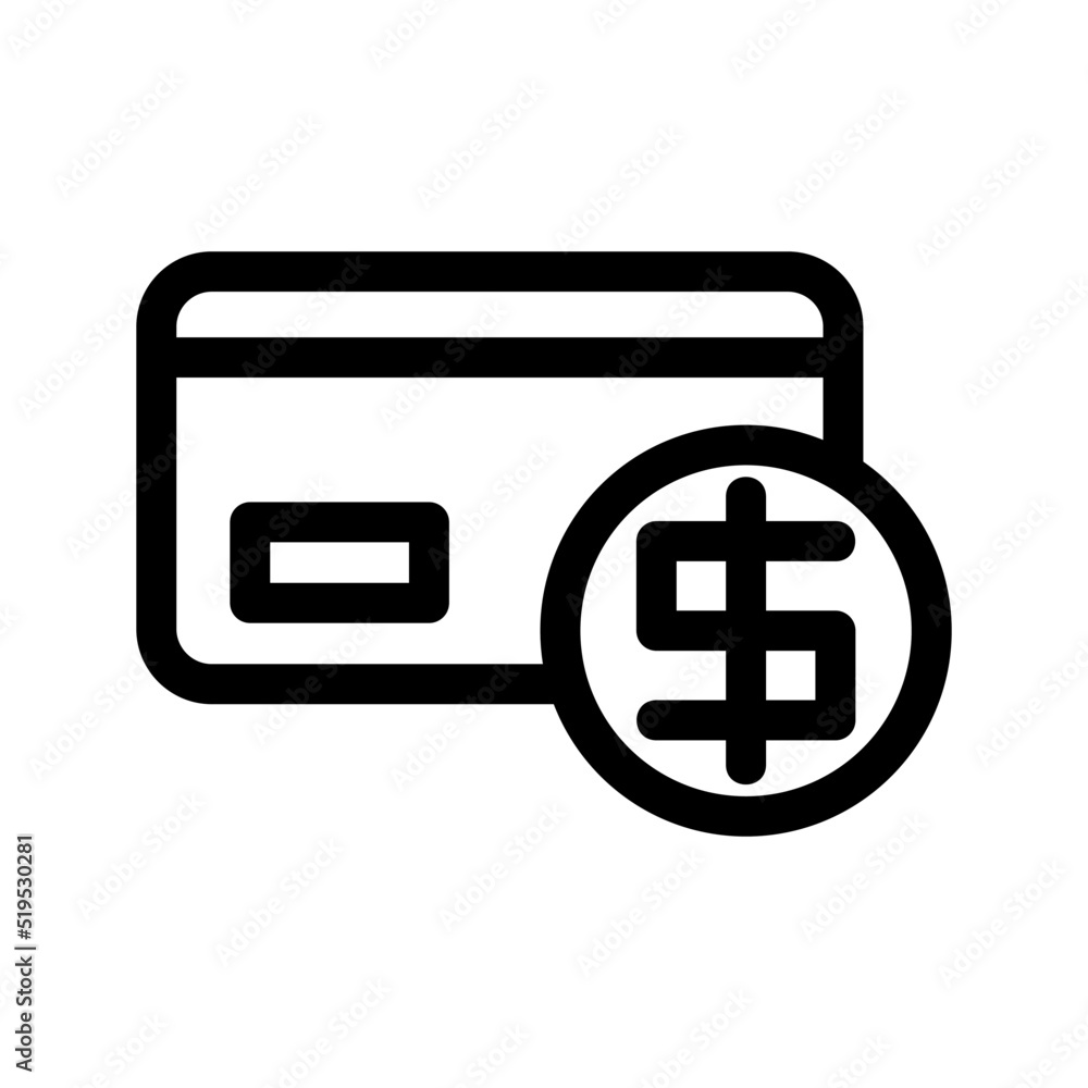 payment card icon or logo isolated sign symbol vector illustration - high quality black style vector icons
