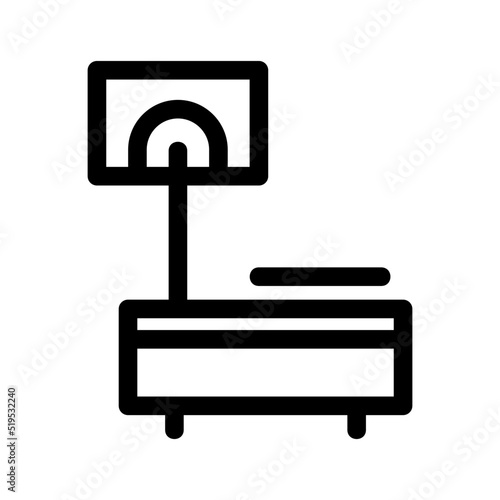 scale icon or logo isolated sign symbol vector illustration - high quality black style vector icons
