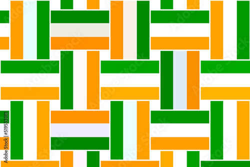 abstract decorative indian flag theme background, indian flag tricolor gradient background