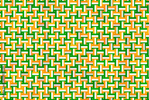 abstract decorative indian flag theme background, indian flag tricolor gradient background