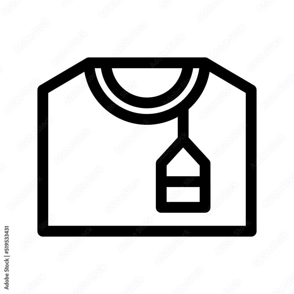 tshirt icon or logo isolated sign symbol vector illustration - high quality black style vector icons
