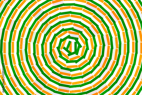 abstract decorative indian flag theme background, indian flag tricolor gradient background