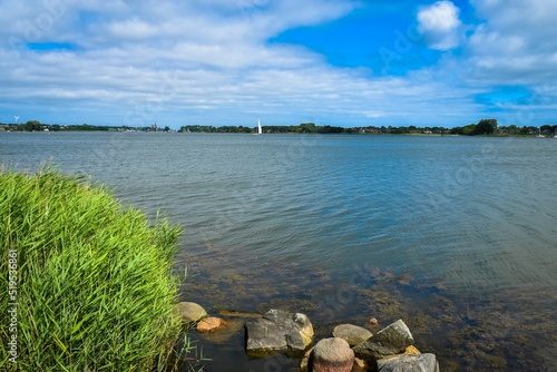 Am Ufer der Schlei in Arnis, Schleswig-Holstein