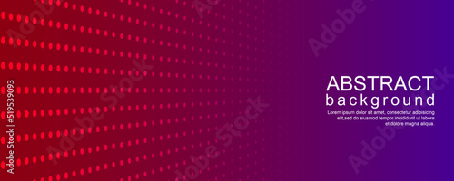 Modern gradient color background with halftone design