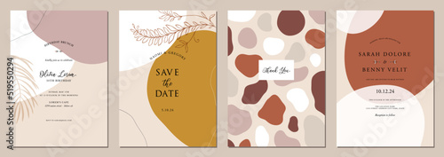 Abstract universal art templates. For wedding, birthday, invite, poster, business card, flyer, banner, brochure, email header, post in social networks, advertising, cover, background, graphic design.