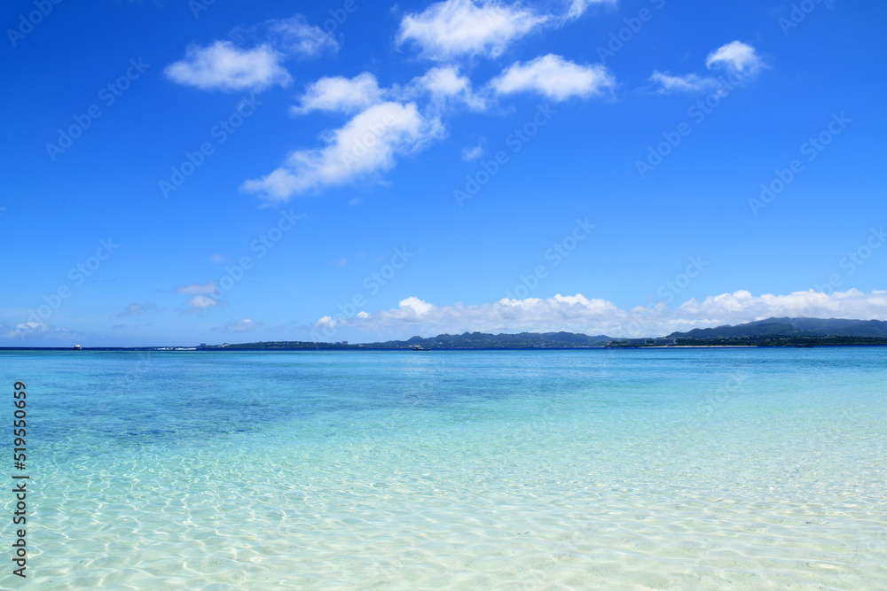 沖縄の美しい青い海 沖縄の美しい青い海