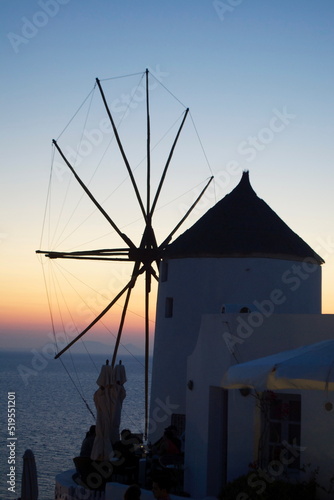 Santorini Windmill